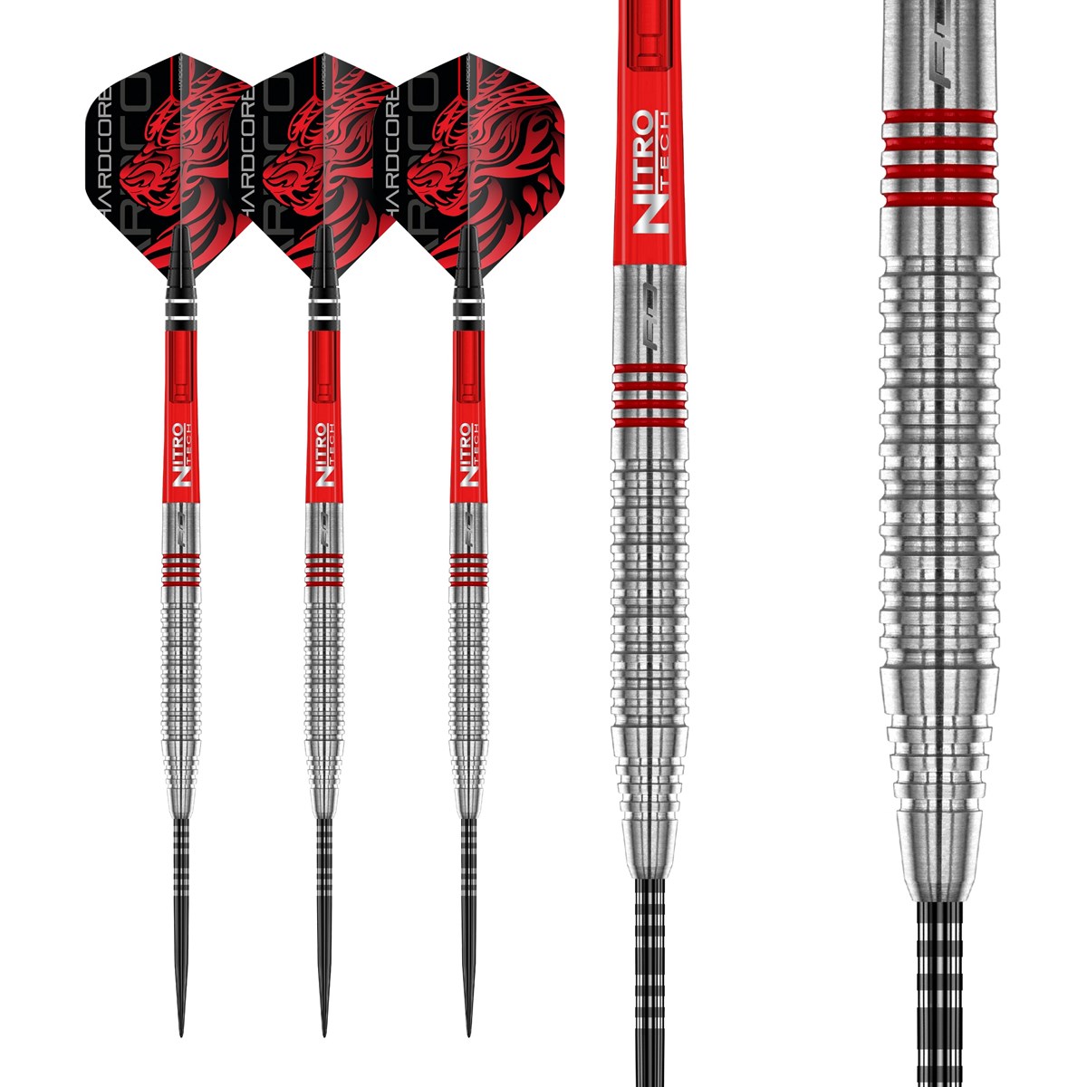 Red Dragon Jonny Clayton Original 2.0 90% Tungsten Steel Tip Darts (22 grams)