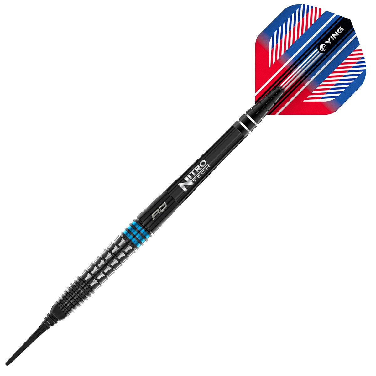 Red Dragon Vengeance Blue 90% Tungsten Soft Tip Darts (18 grams)