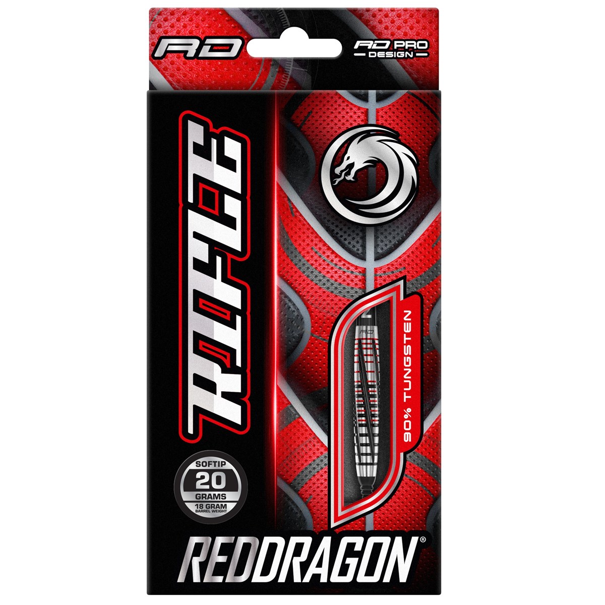 Red Dragon Rifle 90% Tungsten Soft Tip Darts (18 grams)
