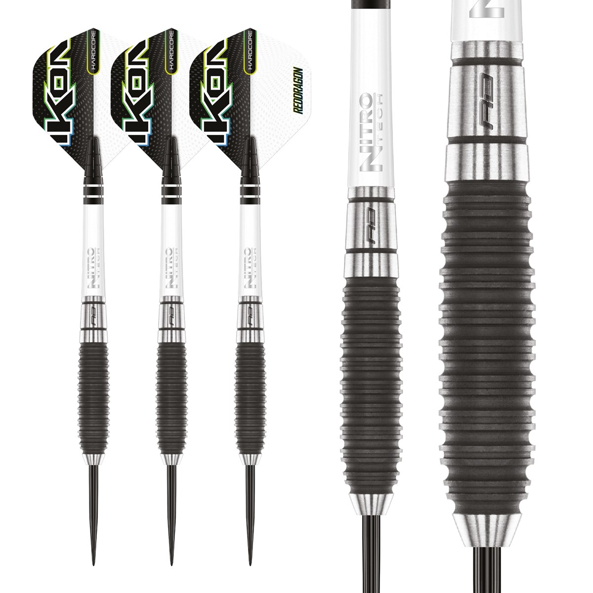 Red Dragon Ikon 1.3 85% Tungsten Steel Tip Darts (25 grams)