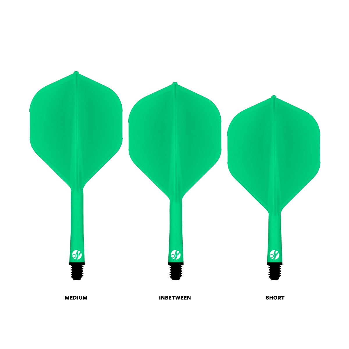 Shot Flight Deck Flight / Shaft Combo - Standard / Inbetween Shaft - Green