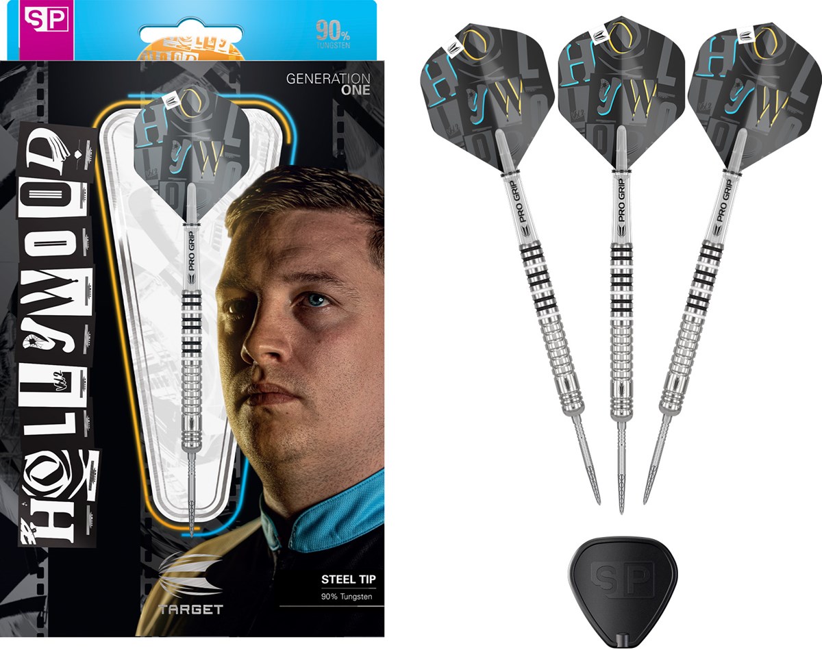 Target Darts Chris Dobey 90% Tungsten SP Steel Tip Darts 23 grams