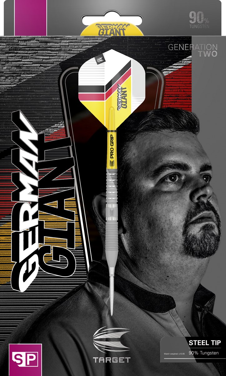 Target Darts Gabriel Clemens G2 90% Tungsten SP Steel Tip Darts 23 grams