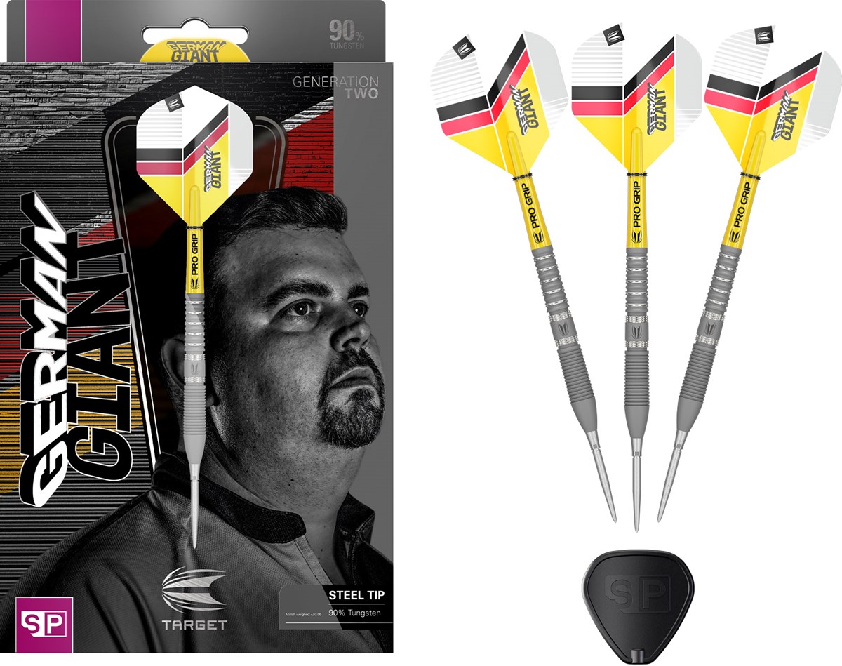 Target Darts Gabriel Clemens G2 90% Tungsten SP Steel Tip Darts 21 grams