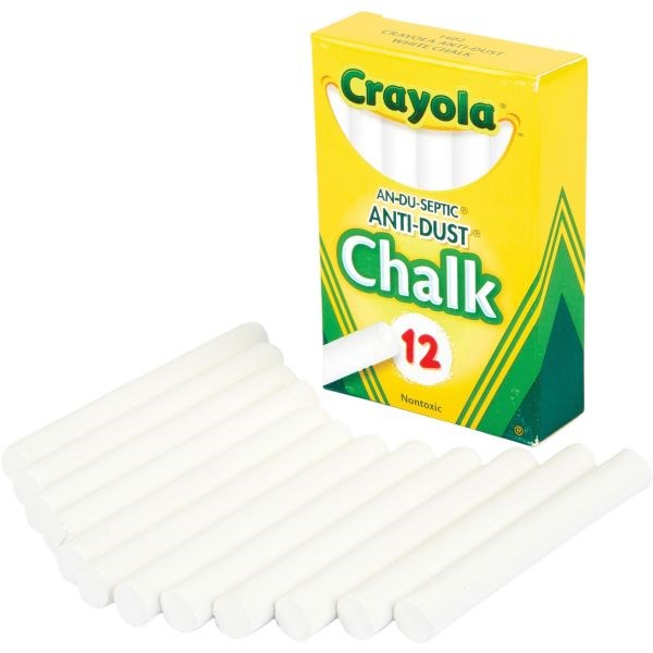 Crayola Nontoxic Anti-Dust Chalk