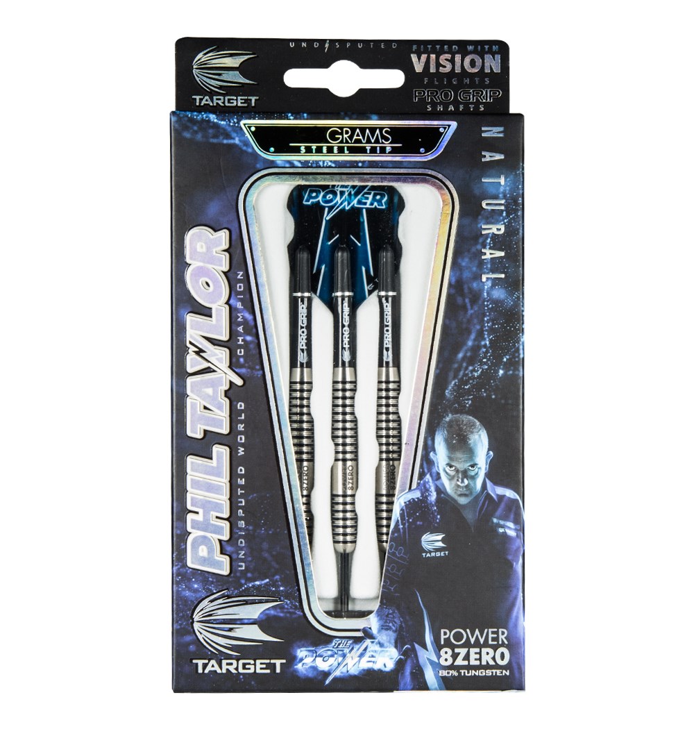 Target Darts Phil Taylor Power 8Zero 80% Tungsten 24 grams