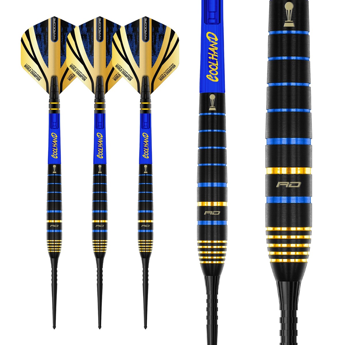 Red Dragon Luke Humphries TX4 Avenger 90% Tungsten Steel Tip Darts (22 grams)
