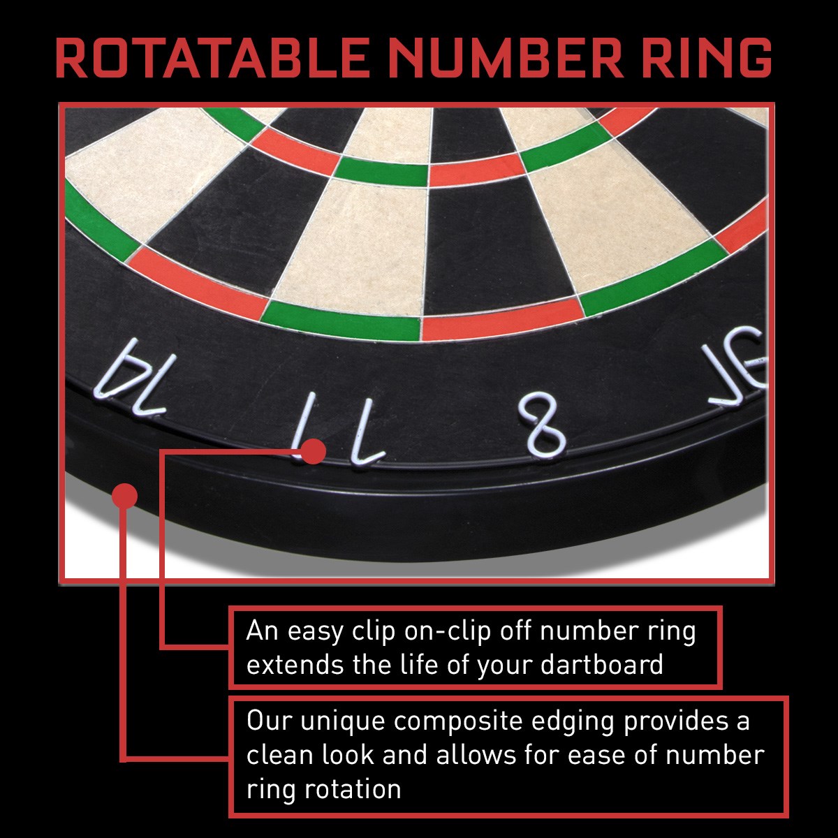 Shot Bandit Original Bristle Dartboard