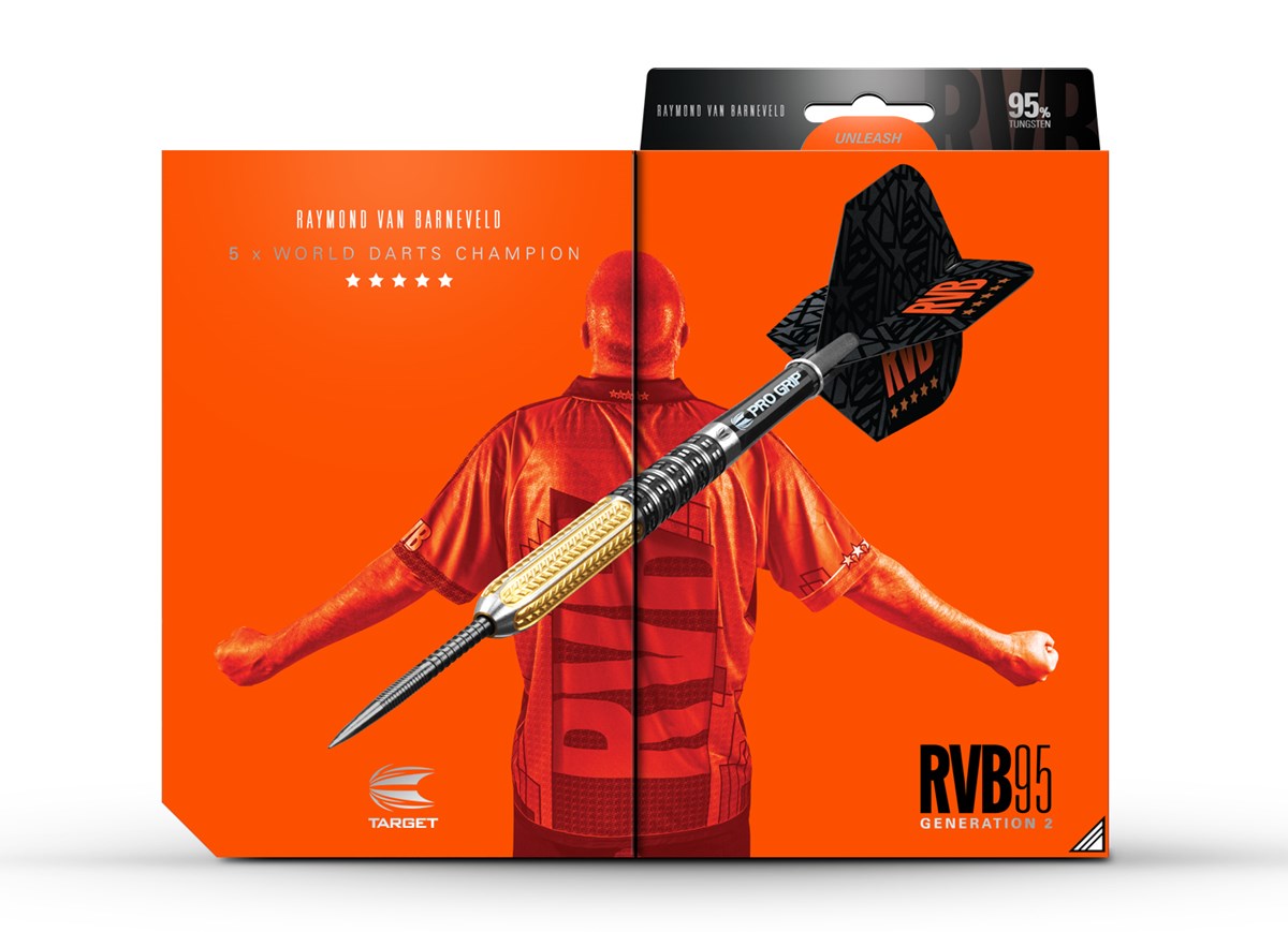 Target Darts Raymond Van Barneveld G2 95% Tungsten 25 grams