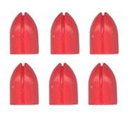 L-Style Shell Lock Rings - Red
