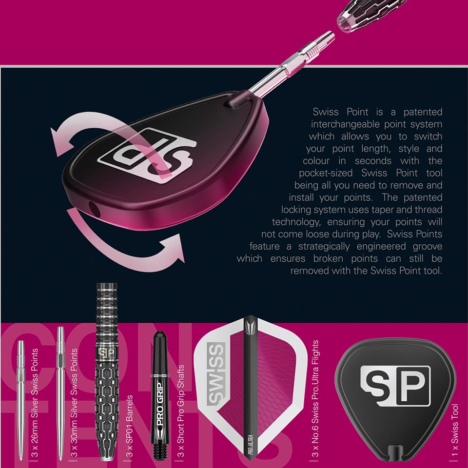 Target Darts Phil Taylor Power 9FIVE G6 95% Tungsten 22 grams
