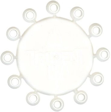 Winmau Trident 180 Dart Point Cones - White