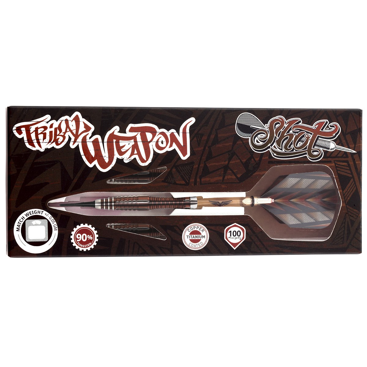 Shot Tribal Weapon 1 Series 90% Tungsten Dart 19 grams