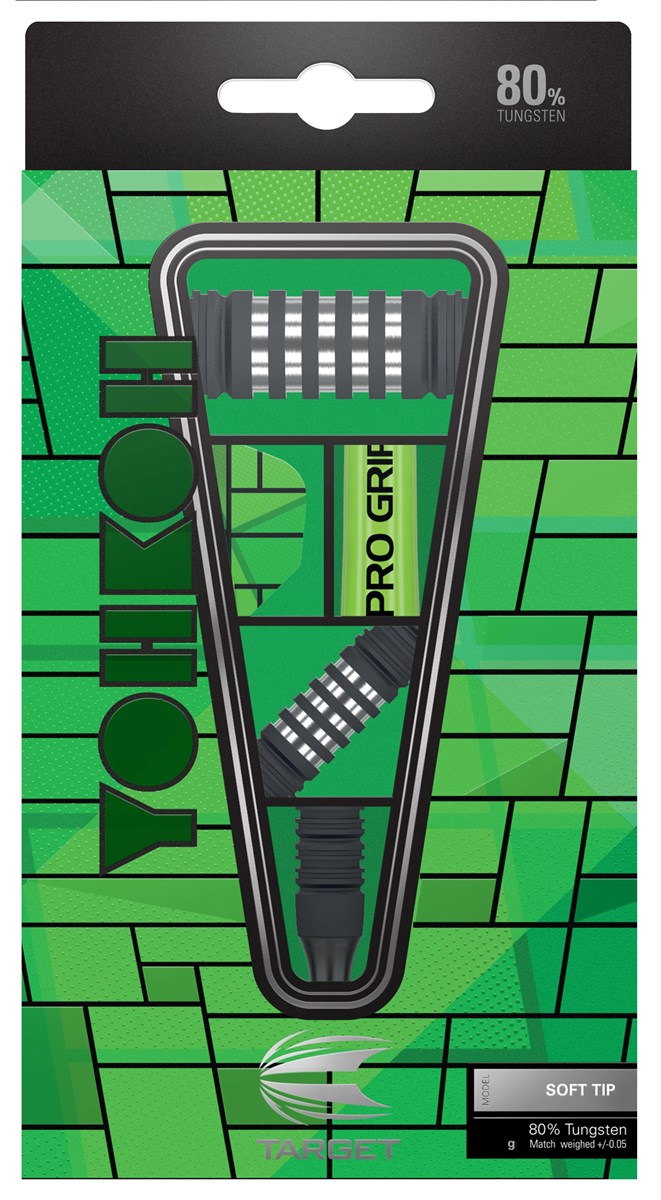 Target Darts Yohkoh 11 80% Soft Tip Darts 19 grams